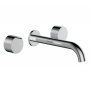 Tana Brushed Nickel Basin / Bath Tap Set